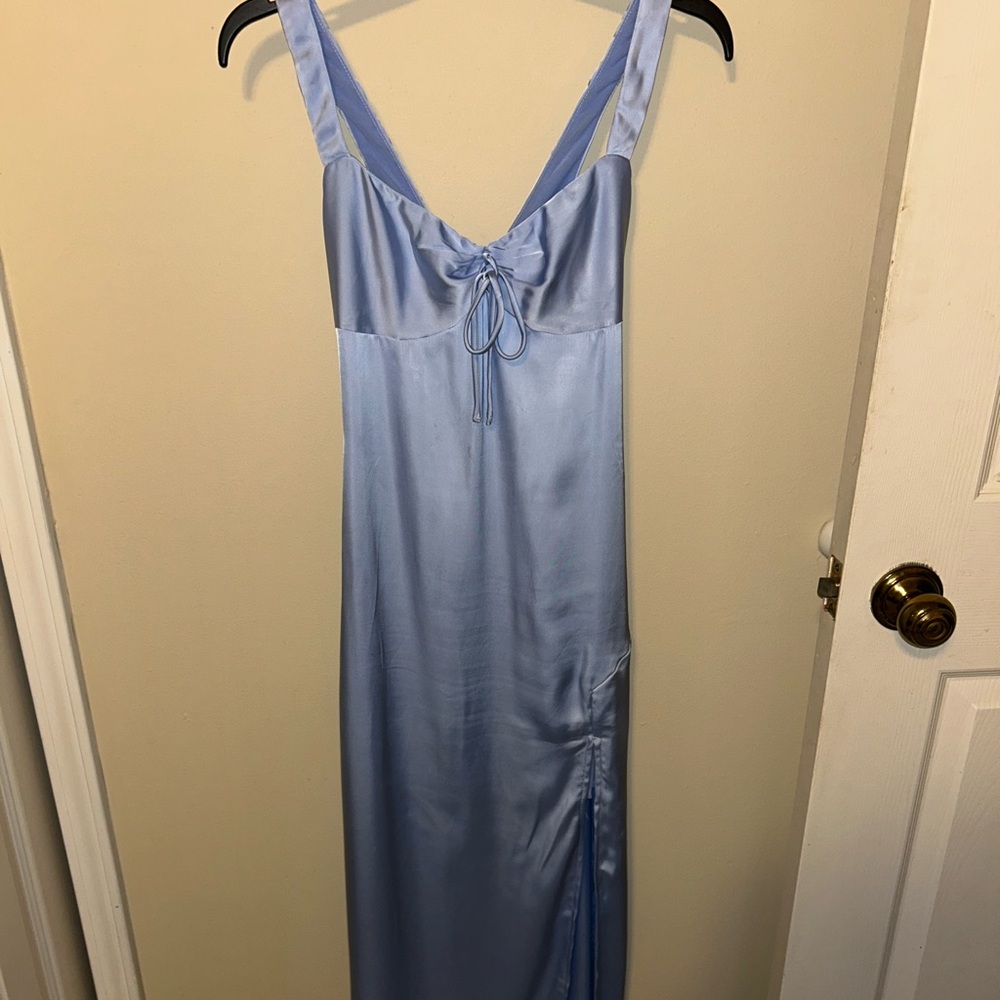 Hello Molly Satin Maxi Dress